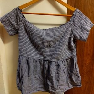 Off the shoulder Old Navy top